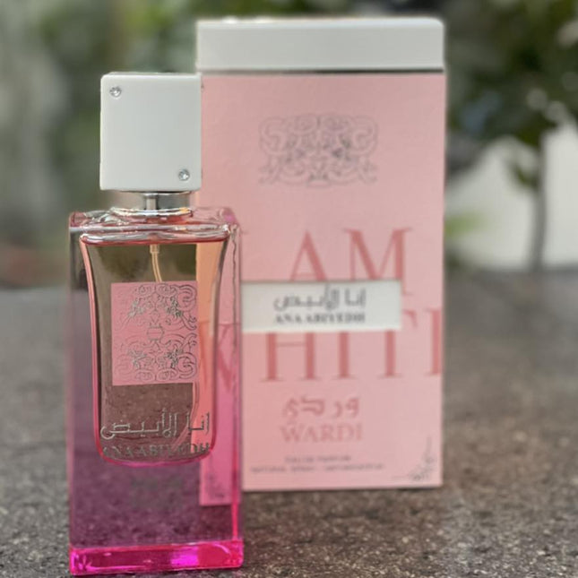 عطر انا الابيض وردي للنساء من لطافه حجم 60مل 0d74d44e8ab05569135ea4367422dfa0