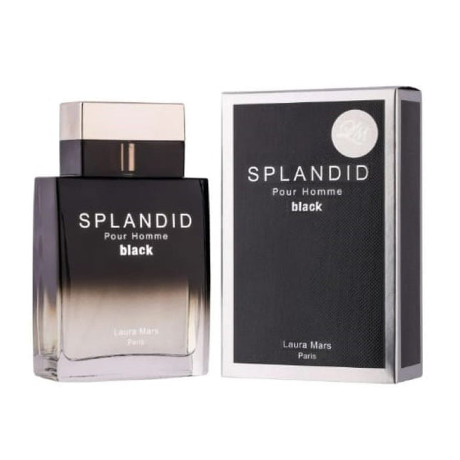 عطر سبلاندد بلاك لورا ماريس للرجال حجم 100 مل 0d90049559ca8ff22c181979f9061624