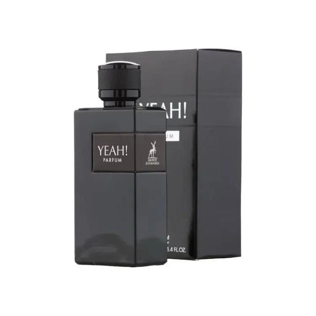 عطر ياه الأسود  YEAH للرجال (حجم 100 مل) من الهمبرا - Genie Perfume Shop #
