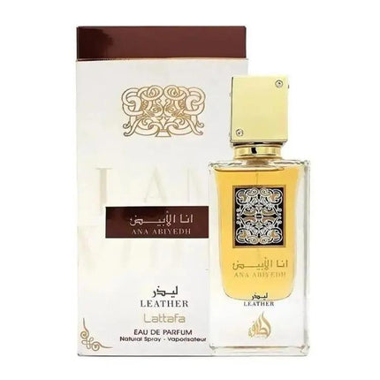 عطر انا الابيض ليذر للجنسين من لطافه - 60 مل - Genie Perfume Shop #