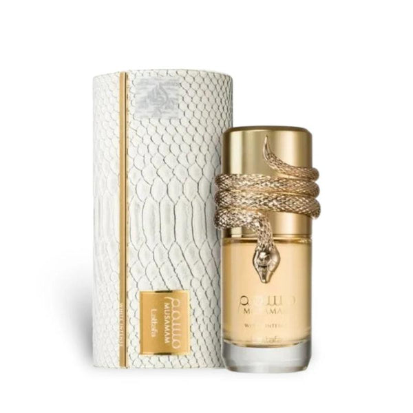 عطر مسمم وايت للجنسين من لطافه - 100 مل - Genie Perfume Shop