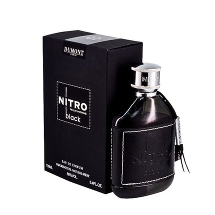 عطر نيترو بلاك الاسود للرجال حجم 100 مل - Genie Perfume Shop #