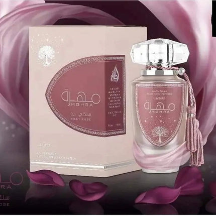 عطر مهره سلكي روز من لطافه - 100 مل - Genie Perfume Shop #