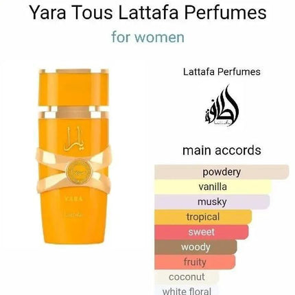 عطر يارا توس الاصفر للنساء من لطافه حجم 100 مل - Genie Perfume Shop #