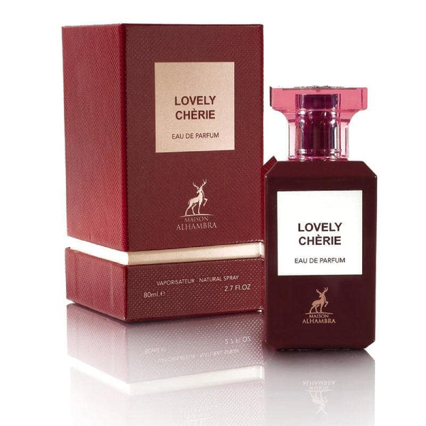 عطر لفلي تشيري  Lovely Cherie للنساء من الهمبرا حجم 80 مل - Genie Perfume Shop