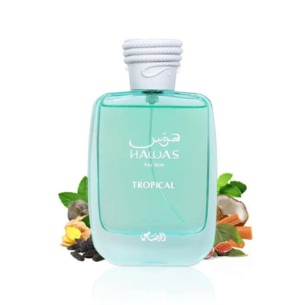 عطر هوس تروبيكال للرجال من الرصاصي 100 مل - Genie Perfume Shop #