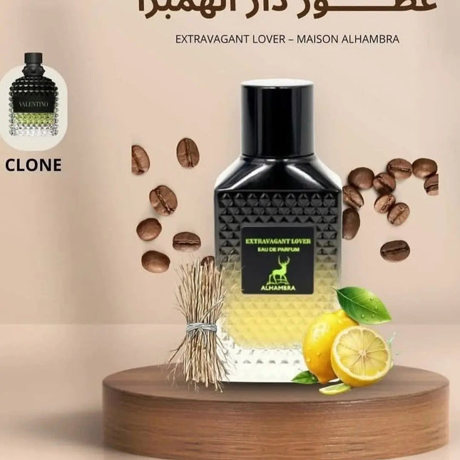 عطر اكسترا فاجانت لفر للرجال من الهمبرا 100 مل - Genie Perfume Shop #