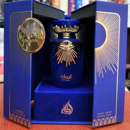 عطر ايمان للجنسين من لطافه - 100 مل - Genie Perfume Shop #