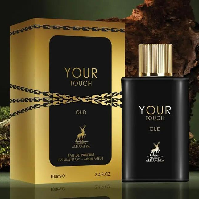 عطر يور تاتش عود للرجال من الهمبرا - 100 مل - Genie Perfume Shop #