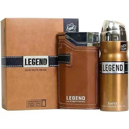 عطر ليجند البني للرجال من امبر حجم 100 مل - Genie Perfume Shop #