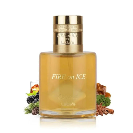 عطر فاير اون آيس للجنسين من لطافه 110 مل - Genie Perfume Shop #