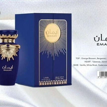 عطر ايمان للجنسين من لطافه - 100 مل - Genie Perfume Shop #