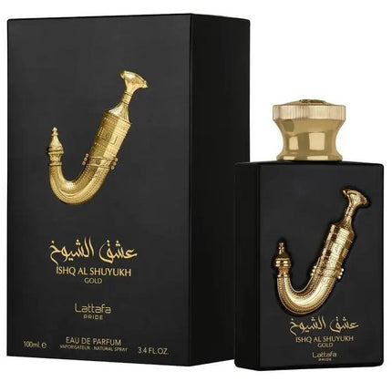 عطر عشق الشيوخ جولد من لطافه 100 مل 3c0a934f4d395be7fd480e6996826ddb