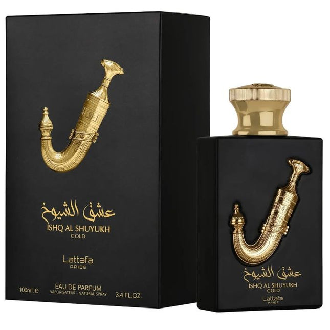 عطر عشق الشيوخ جولد من لطافه 100 مل 3c0a934f4d395be7fd480e6996826ddb