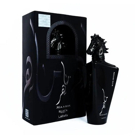 عطر ماهر الاسود للرجال من لطافه حجم 100 مل - Genie Perfume Shop #