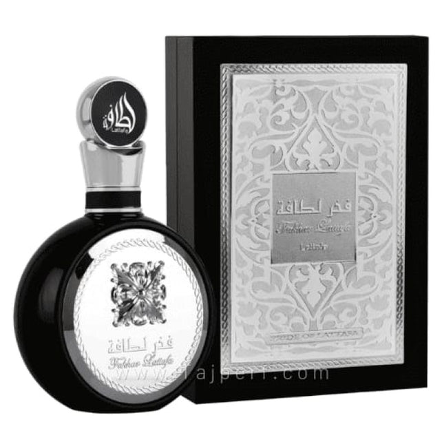عطر فخر لطافه الاسود للرجال من لطافه حجم 100 مل 5a51aa84ce20dc4d210100b01f9c04d0