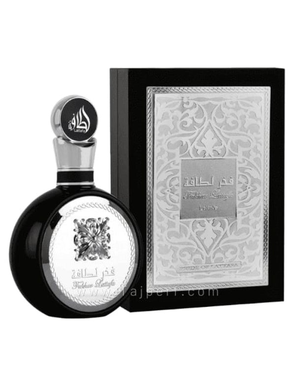 عطر فخر لطافه الاسود للرجال من لطافه حجم 100 مل - Genie Perfume Shop
