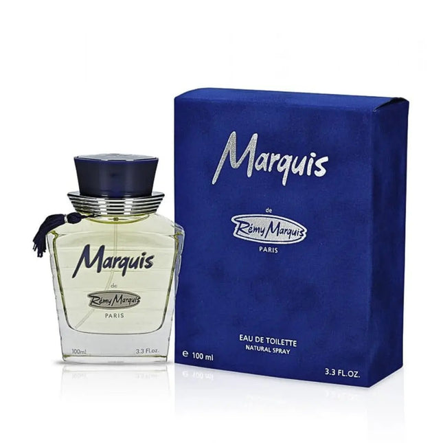 عطر ماركيز الازرق للرجال من ريمي ماركيز 100 مل - Genie Perfume Shop #