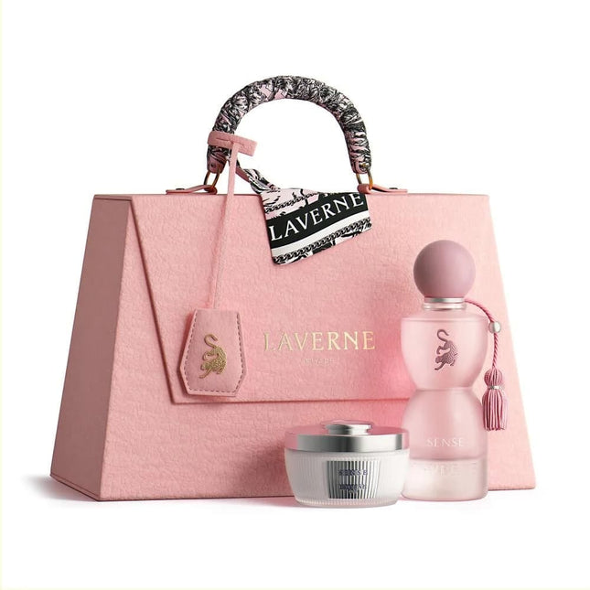 باكج جورجينا من لافيرن – عطر سينس برفقة باودر خاص وحقيبة أنيقة 616c3370fa803c36ba2183203fac90e8