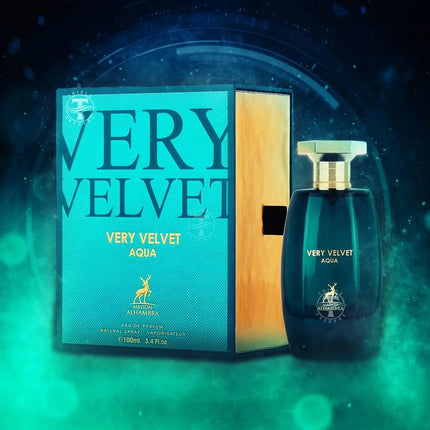 عطر فيري فيلفيت اكوا للنساء من الهمبرا حجم 100 مل - Genie Perfume Shop #