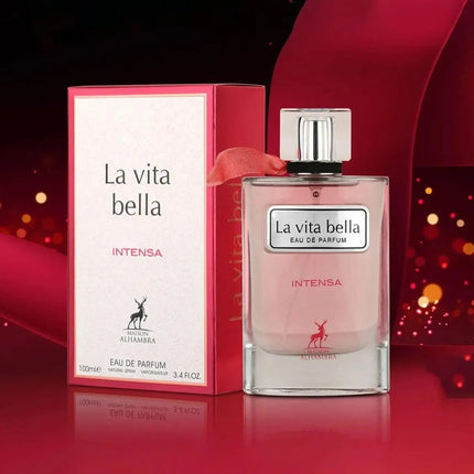 عطر لافيتا بيللا انتنسا للنساء من الهمبرا حجم 100 مل - Genie Perfume Shop #