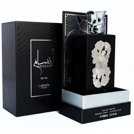 عطر انسام سلفر للرجال من لطافه - 100 مل - Genie Perfume Shop #
