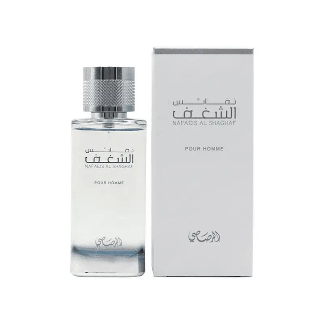 عطر نفائس الشغف للرجال من الرصاصي حجم 100 مل - Genie Perfume Shop #
