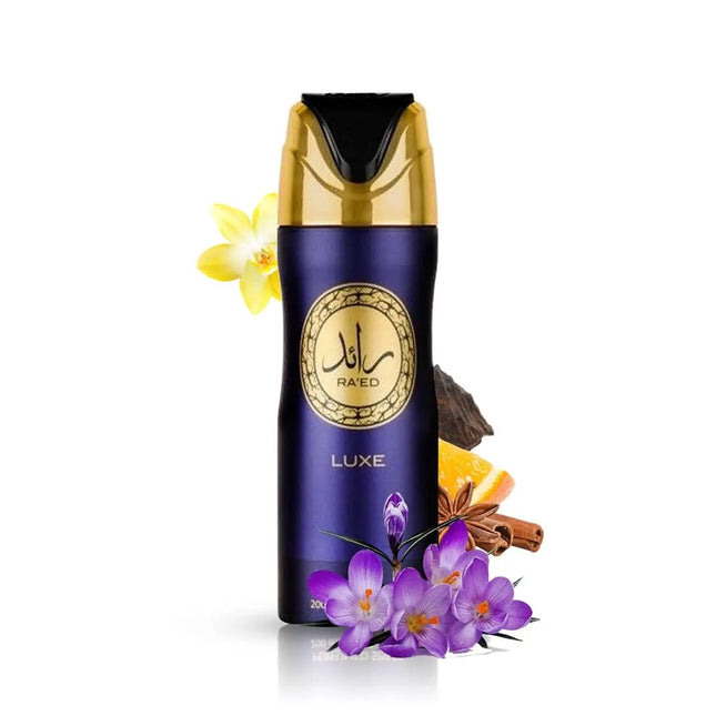 سبلاش الجسم ومزيل العرق رائد لوكس للرجال من لطافه 200 مل - Genie Perfume Shop #