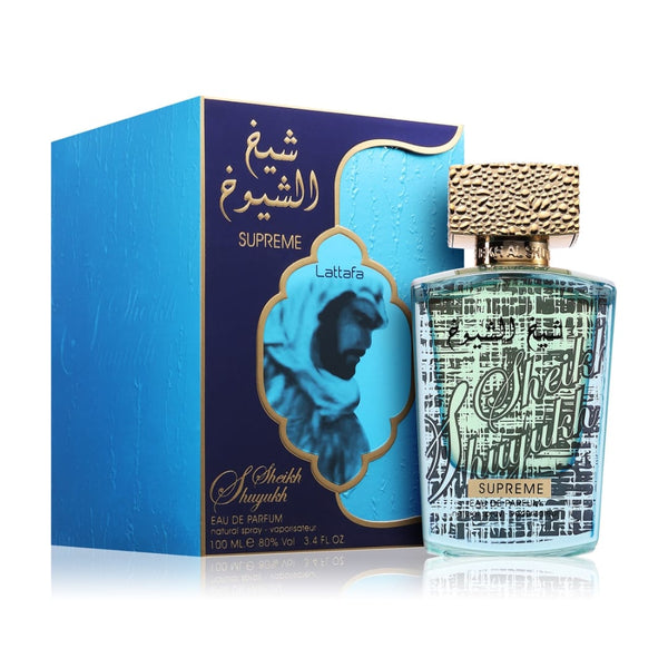 عطر شيخ الشيوخ سوبريم للرجال من لطافه 100 مل 91330638ae377bdcdde899538054859e