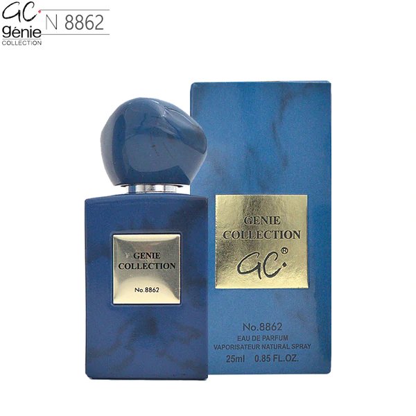 جيني كولكشن 8862 عطر شرقي - خشبي للجنسين- 25 مل - Genie Perfume Shop