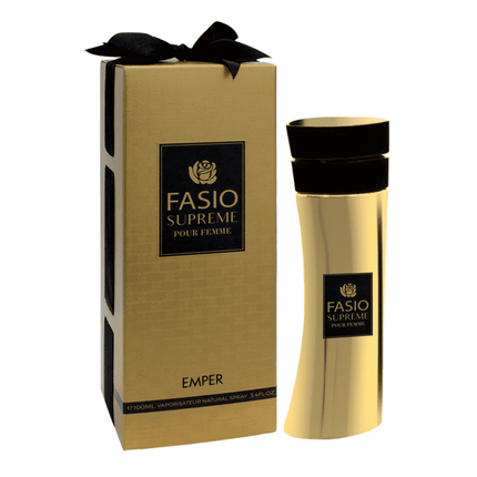 عطر فاسيو سوبريم الذهبي من امبير - 100 مل - Genie Perfume Shop #