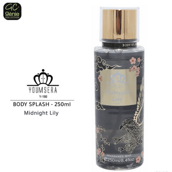 يومسيرا معطر الجسم ميدنايت ليلي-250مل - Genie Perfume Shop