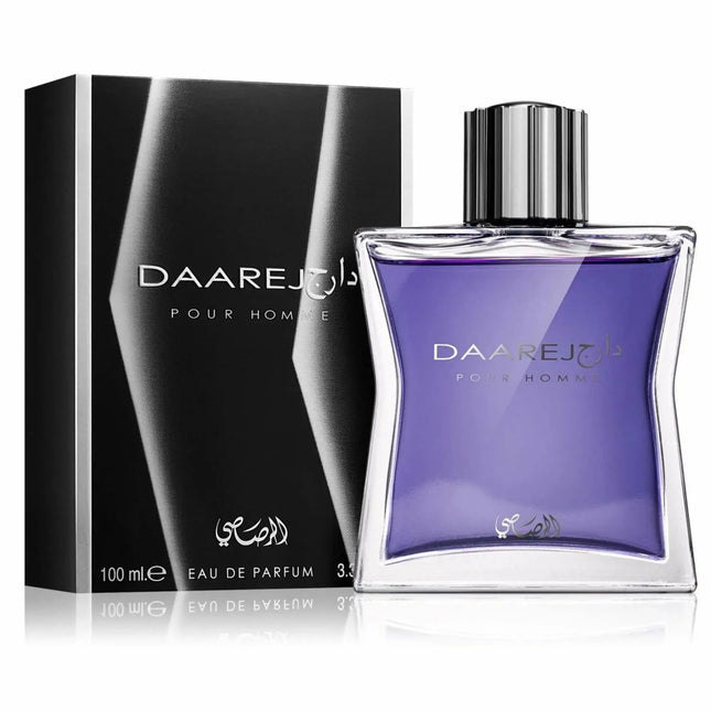 عطر دارج للرجال من الرصاصي سعة 100 مل - Genie Perfume Shop #