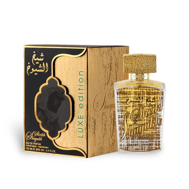 عطر شيخ الشيوخ الذهبي لوكس للرجال من لطافه - 100 مل ba650582f9020af32739e92d5360415e