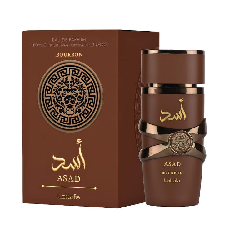 عطر اسد بوربون للرجال من لطافه - 100 مل - Genie Perfume Shop