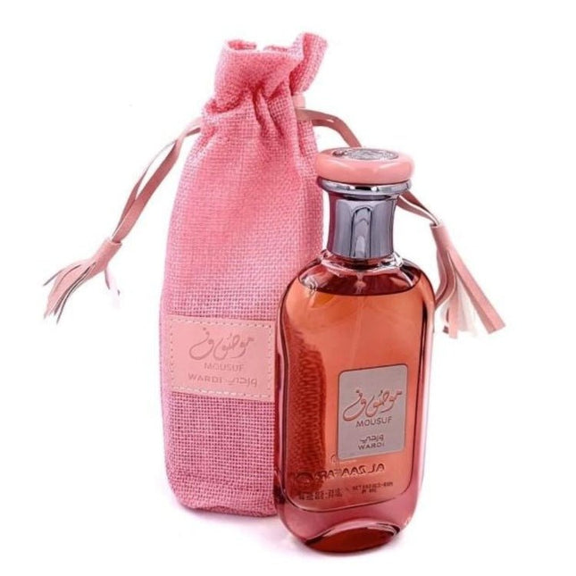 عطر موصوف وردي للنساء من ارض الزعفران حجم 100 مل cbcc513fe36634d574149c792fa033be