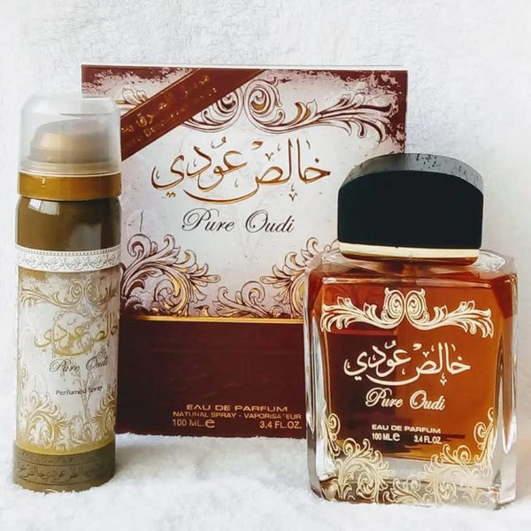 عطر خالص عودي للجنسين من لطافه - 100 مل - Genie Perfume Shop