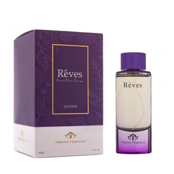 عطر ريفيز للنساء Reves من ميريام مارفلز حجم 75 مل - Genie Perfume Shop