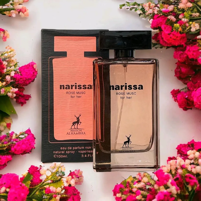 عطر ناريسا روز مسك فور هير للنساء من الهمبرا - 100 مل s-zoom.file