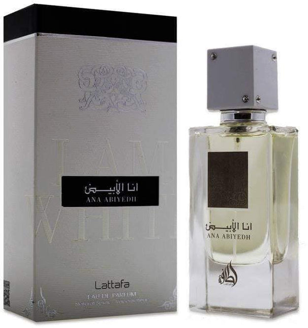 عطر انا الابيض للجنسين من لطافه حجم 60 مل 99429a94d5dd81da387e2ce4670fbc2b-988402